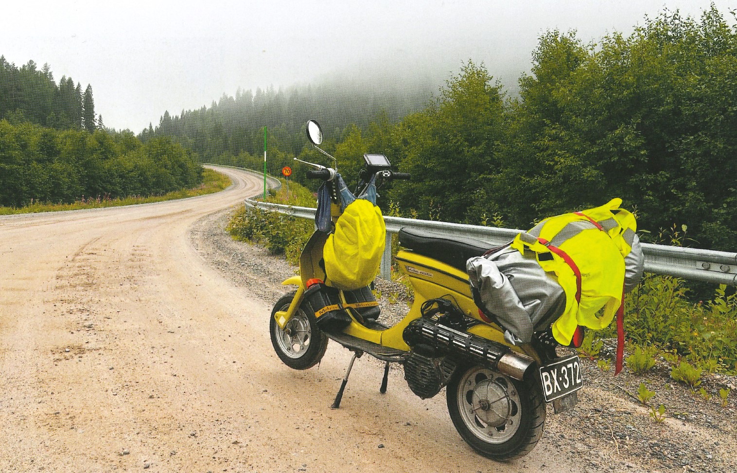 Lambretta Cometa 75 — äventyr till Haparanda